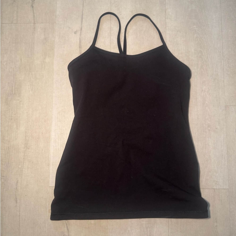 lululemon athletica Black Tank Top
